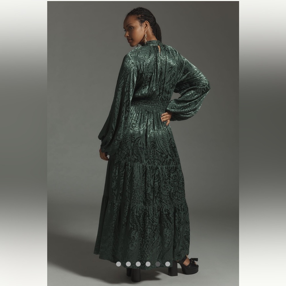 Anthropologie Somerset Maxi Mock Neck Edition size 2x - Picture 5 of 8